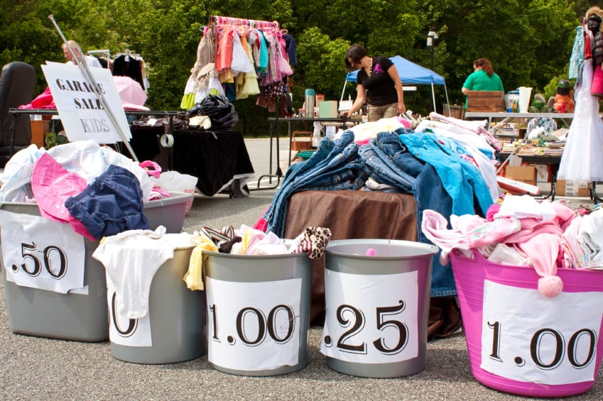 Garage Sale - Get Organized!