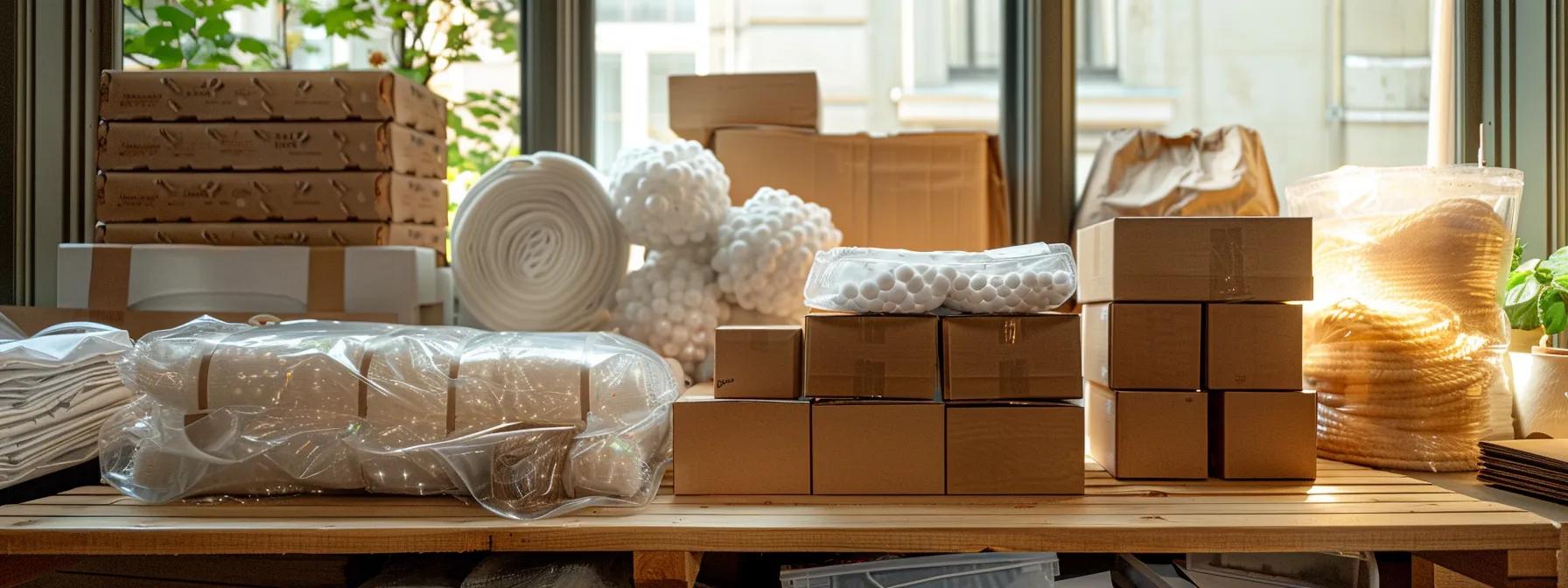 a neatly organized moving space sh 6be37dad f2e0 43a9 89ce 430494668ea1 1 Pack Fragile Items