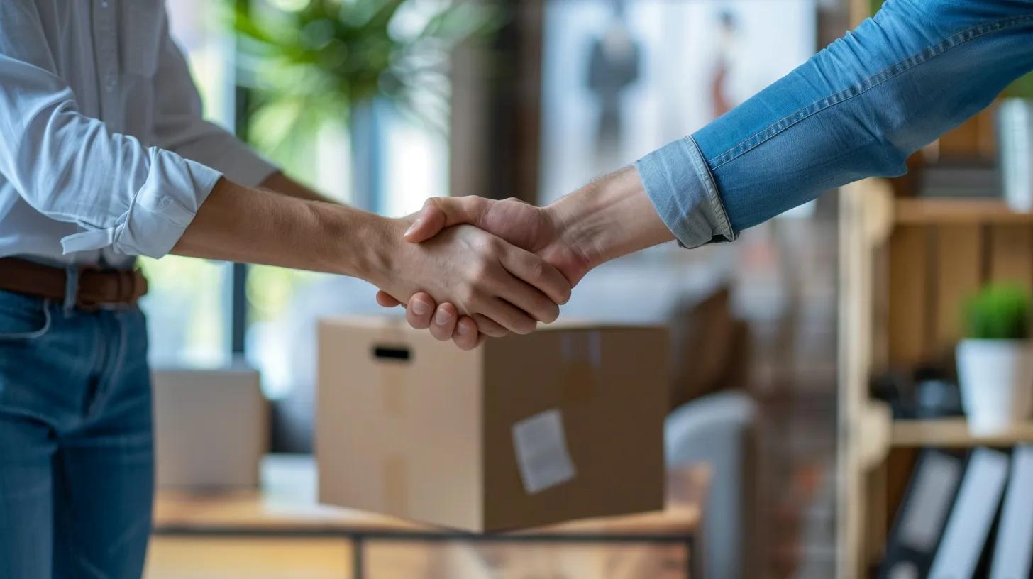 BBB A+ accreditation certificate in a moving company's office, symbolizing reliability and trust